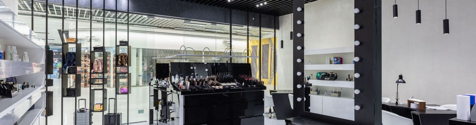 The interior of a newly fitted out retail store